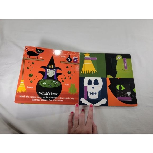 Slide and Find Spooky - Board book By Priddy, Roger Halloween Book for Kids - Picture 3 of 5